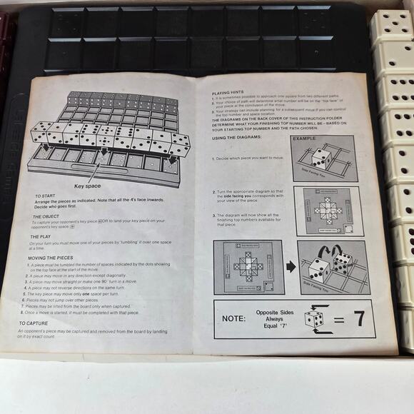 Vintage 1976 Lakeside Duell Board Game Complete Dice Strategy 2 Player - Picture 11 of 15